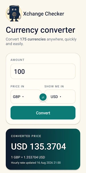 Xchange Checker Screenshot 0
