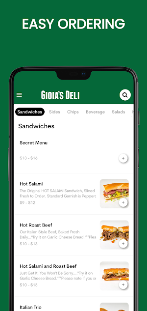 Gioia's Deli Screenshot 3
