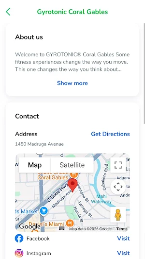 Gyrotonic Coral Gables Screenshot 0