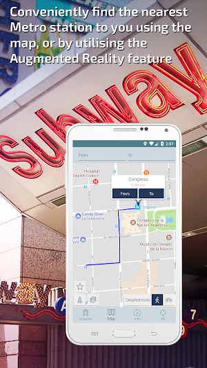 Buenos Aires Subway Guide and Metro Route Planner Screenshot 3