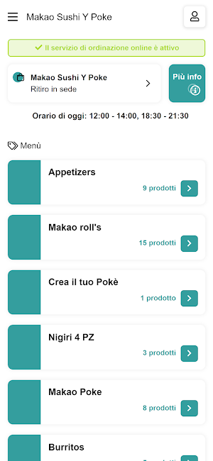 Makao Sushi Y Poke Screenshot 1