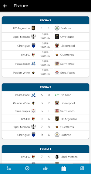 LIGA MÁSTER Screenshot 2