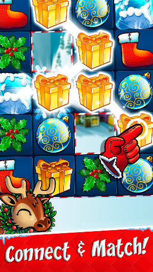 Xmas Swipe - Christmas Chain Connect Match 3 Game Screenshot 0