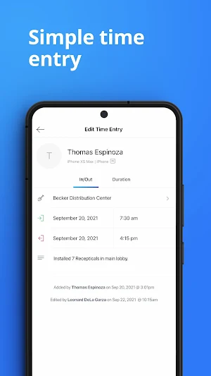 Werx FieldApp Screenshot 2