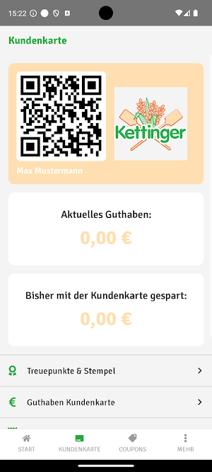 Kettinger-App Screenshot 1