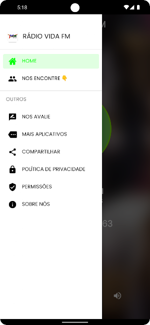 Vida FM - Jussara Screenshot 2