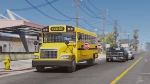 school bus driving Car Games Screenshot 3