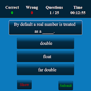 C Test MCQ Screenshot 1