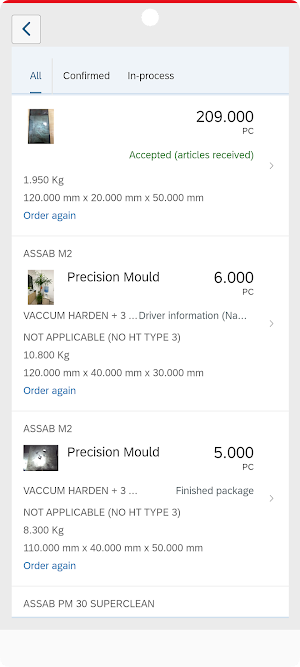 Heat Treatment App Screenshot 1