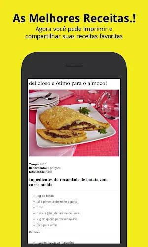 Receitas de Batatas Screenshot 2