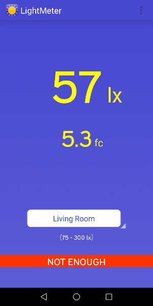 Light Meter Screenshot 0