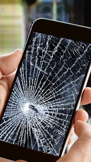 Broken Screen Wallpaper 3D Screenshot 0