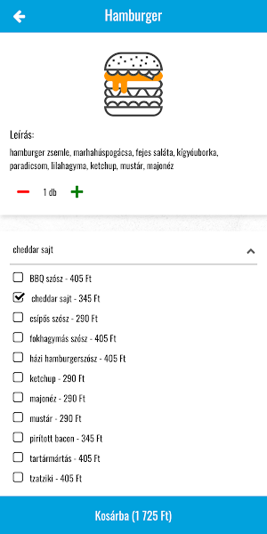 Holiday Palacsintázó & Ételbár Screenshot 1