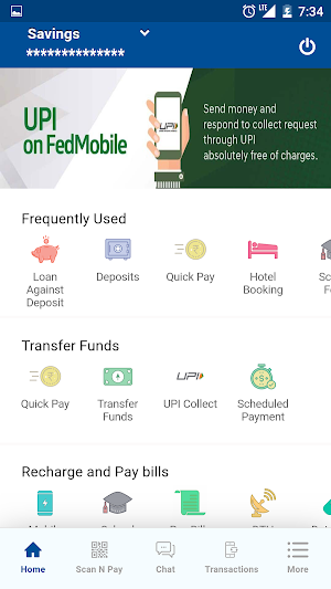 Federal Bank - FedMobile Screenshot 1