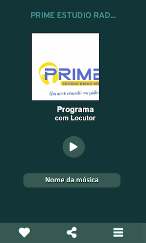 PRIME ESTÚDIO RÁDIO WEB Screenshot 1
