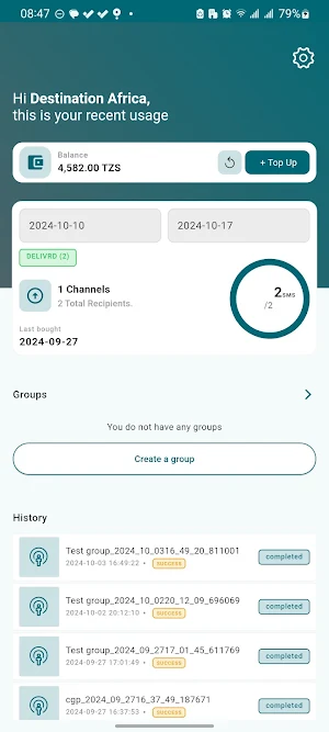 Notify SMS Screenshot 1