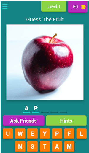 Fruits and Vegetable quiz Screenshot 0