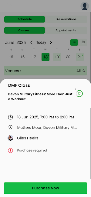 Devon Military Fitness Screenshot 0