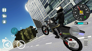 Police City Motorbike Rider Screenshot 0