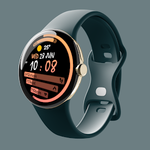 Digital LINER DHS22 Watch face Screenshot 2