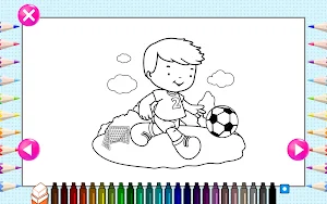Coloring Games For Kids - Colouring Pages Toddlers Screenshot 3