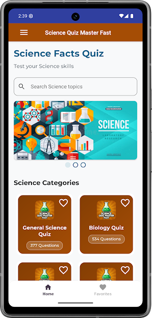 Science Quiz Master Fast Screenshot 3