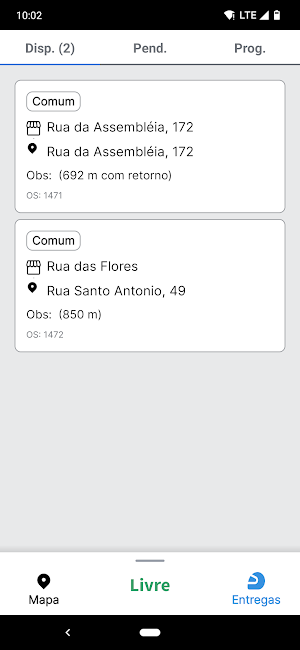 Point Delivery - Entregador Screenshot 1