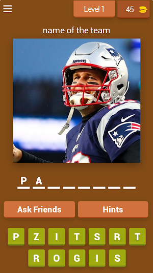 Football NFL Quiz Screenshot 0