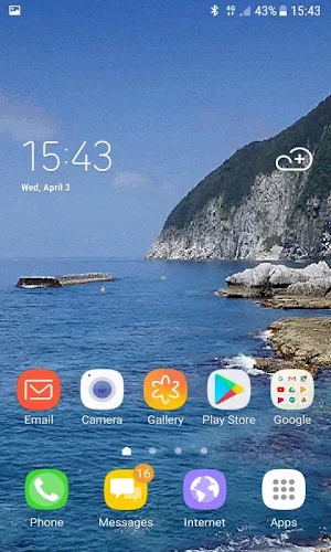 Nature Ocean Live Wallpaper Screenshot 1