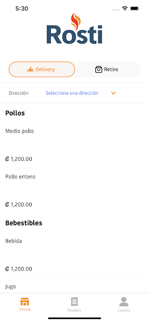Rosti Costa Rica Screenshot 1