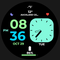 Nighty Hybrid 08 - watch face