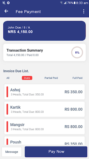 Pratibha School Screenshot 1