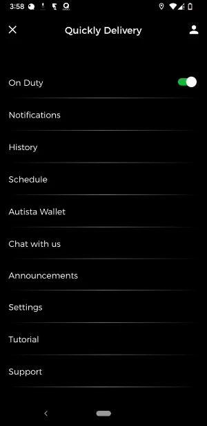Quickly Delivery Screenshot 1