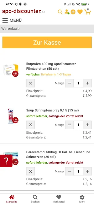Apodiscounter Apotheke Screenshot 3