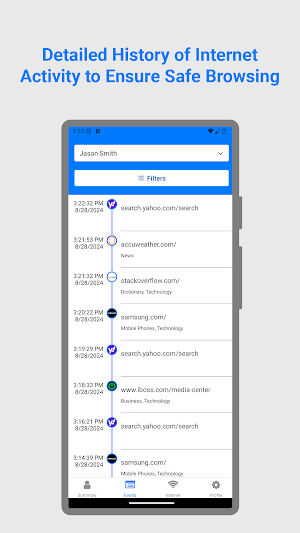 iboss Parent Portal Screenshot 1