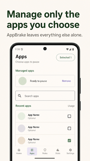 AppBrake Screenshot 1
