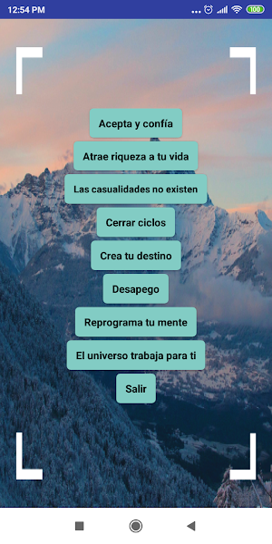 Reflexiones Positivas Screenshot 0