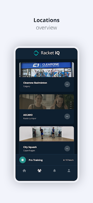Racket iQ Screenshot 0
