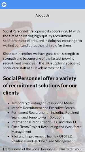 Social Personnel Screenshot 2