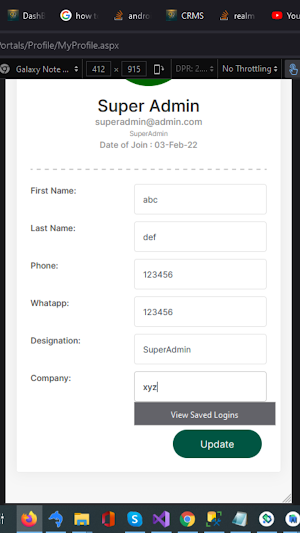 HubSolution CRM Screenshot 1