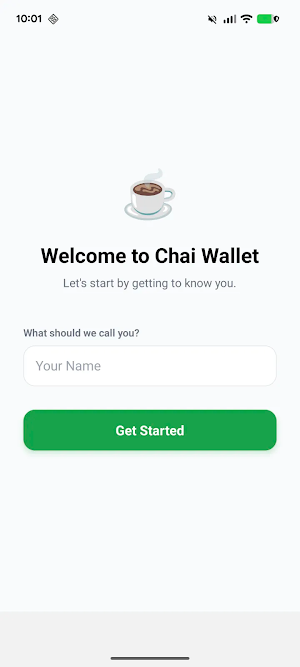 Chai Wallet : Expense Tracker Screenshot 0