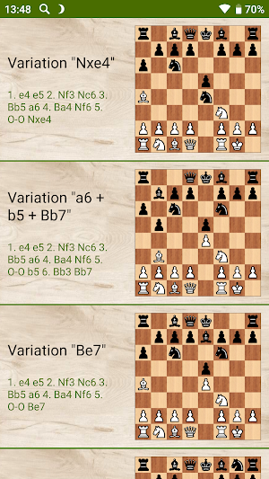 Chess - Ruy Lopez Defense (free version) Screenshot 1