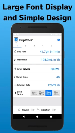 DripRate2 Screenshot 0