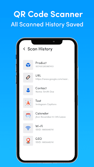 WiFi QR Scanner Barcode Reader Screenshot 2