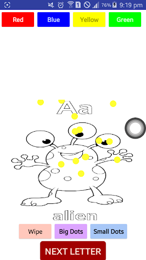 ALPHABET: Color Paint Screenshot 2