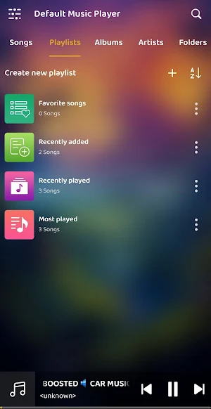 Music Player & Mp3 Player Screenshot 2