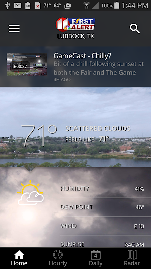 KCBD First Alert Weather Screenshot 0