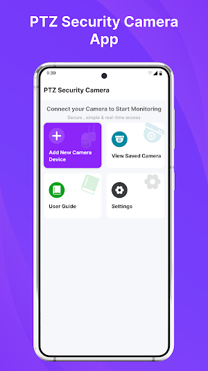 PTZ Security Camera App Screenshot 0