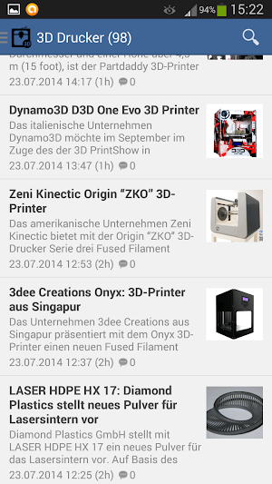 3D Drucker Screenshot 1