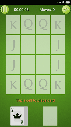 Kings in the Corners Solitaire Screenshot 0